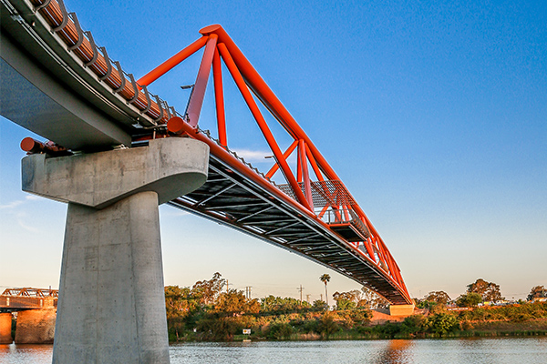 Yhandai River Crossing Bridge