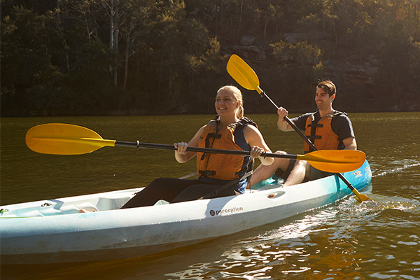 Kayaking Nepean River