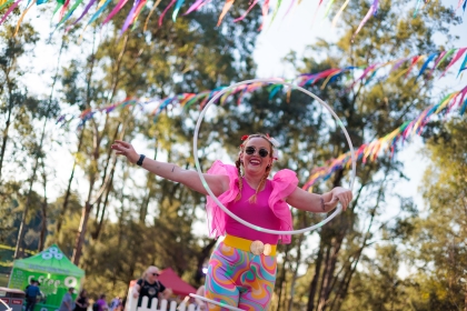 Performer at Real Festival