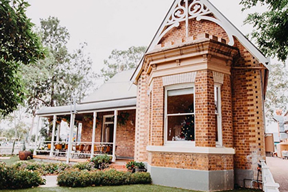 Percy Plunkett cafe building