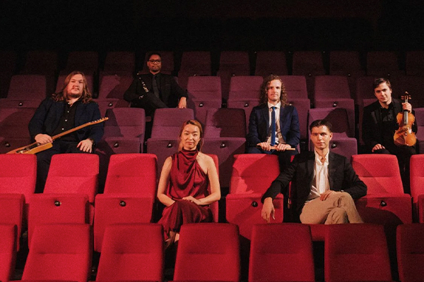performers' in audience seats