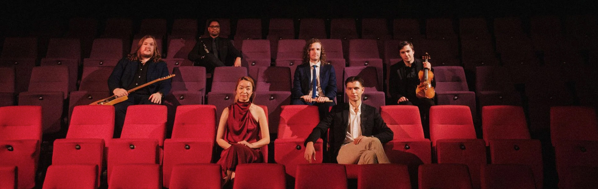 performers' in audience seats