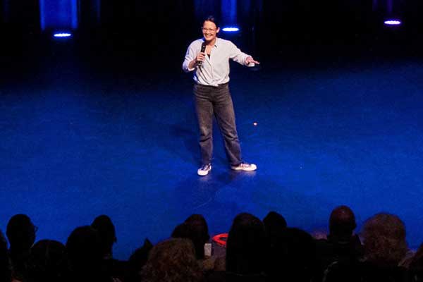 Comedy Club @ The Joan Man on stage