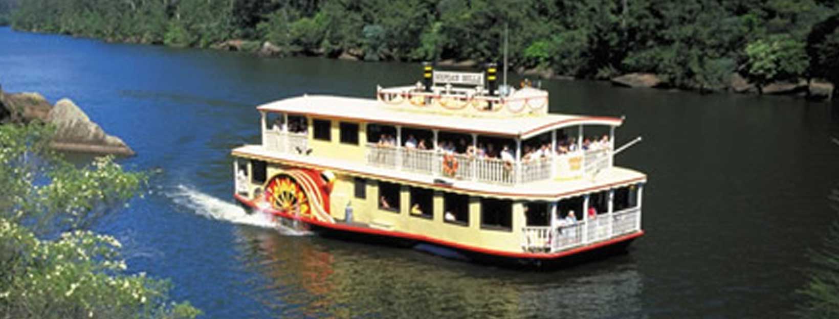 image of Belle on the river