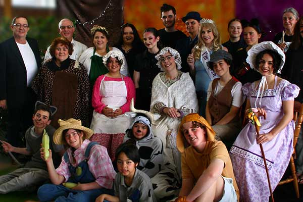 Old Mother Hubbard’s Nutty Nursery Rhymes Cast of performance