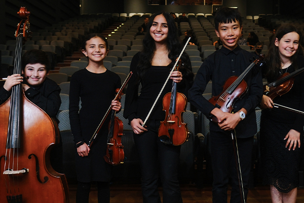 Youth on stage