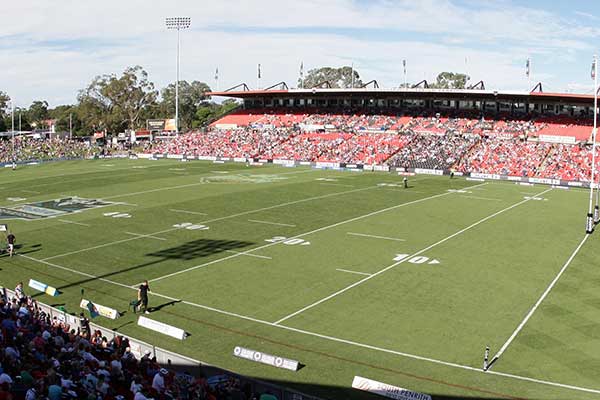 Panthers Home Game 2023 Blue Bet Stadium on a sunny day
