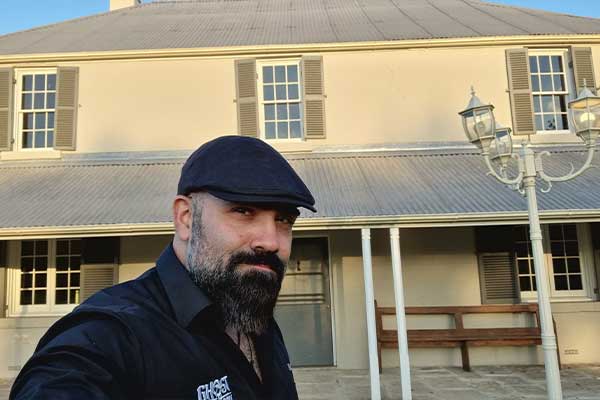 Tour guide at mamre homestead