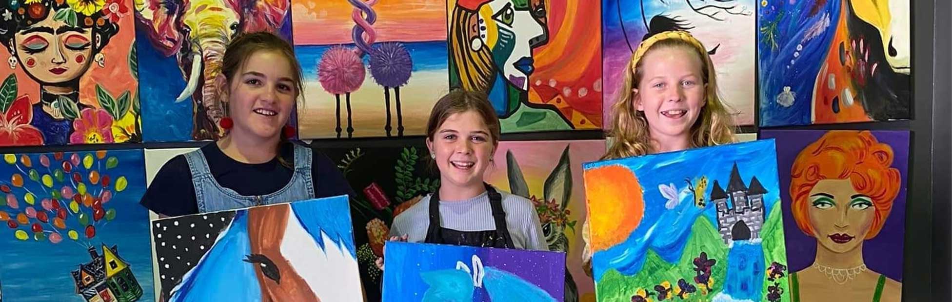 Creative Kids Camp Paint & Sip