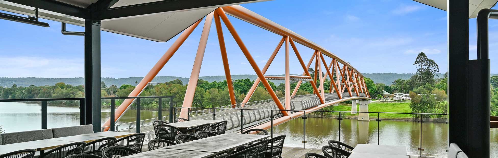 View of bridge over Nepean River
