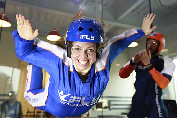 iFly indoor skydiving thumb