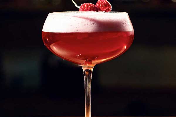 Cocktail on a bar
