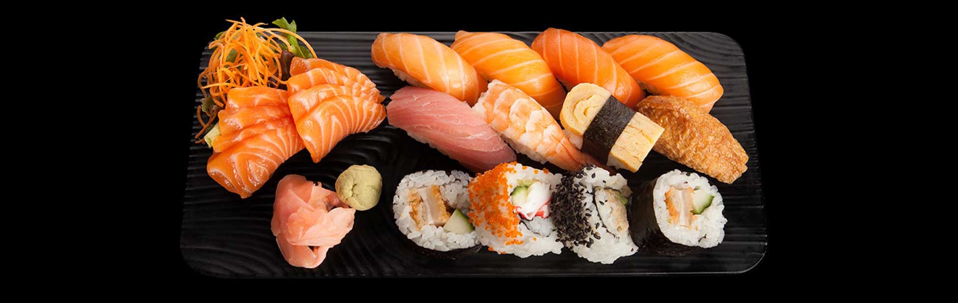 Sushi platter