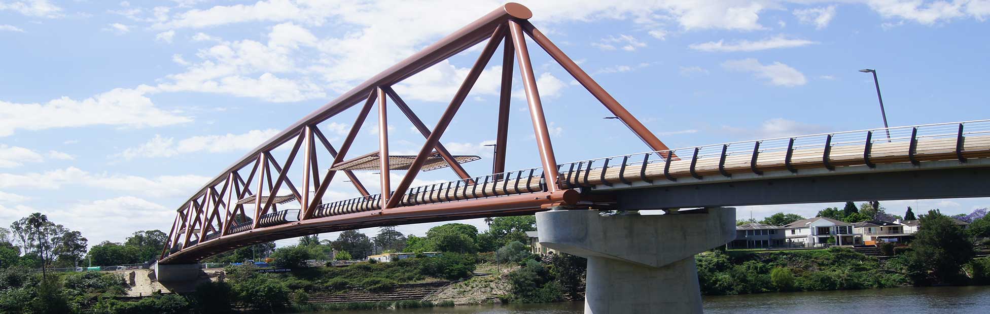 Image of a bridge across the Nepean River